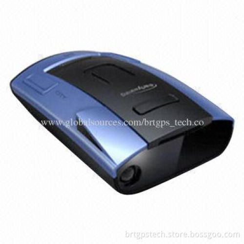 English warning anti-radar detector with 12 to 15V DC working voltage